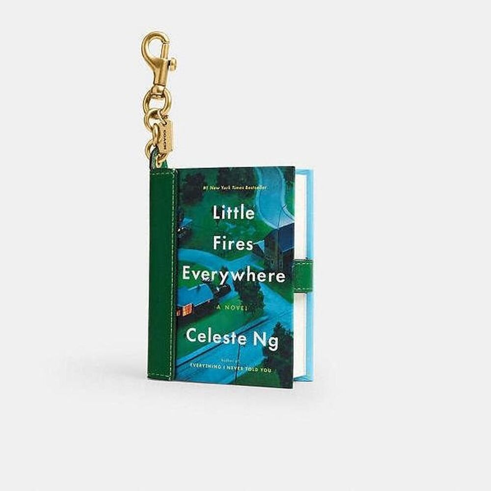 Coach Little Fires Everywhere By Celeste Ng Book Bag Charm